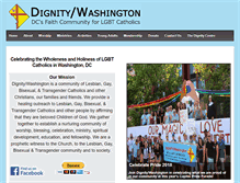 Tablet Screenshot of dignitywashington.org